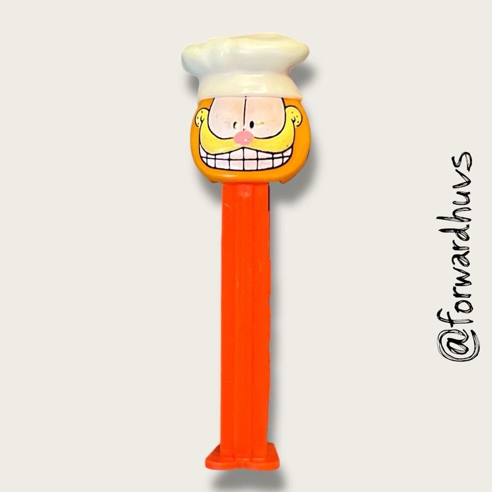 Bundle Sale 3 for $15 | Vintage Chef Hat Garfield PEZ Dispenser